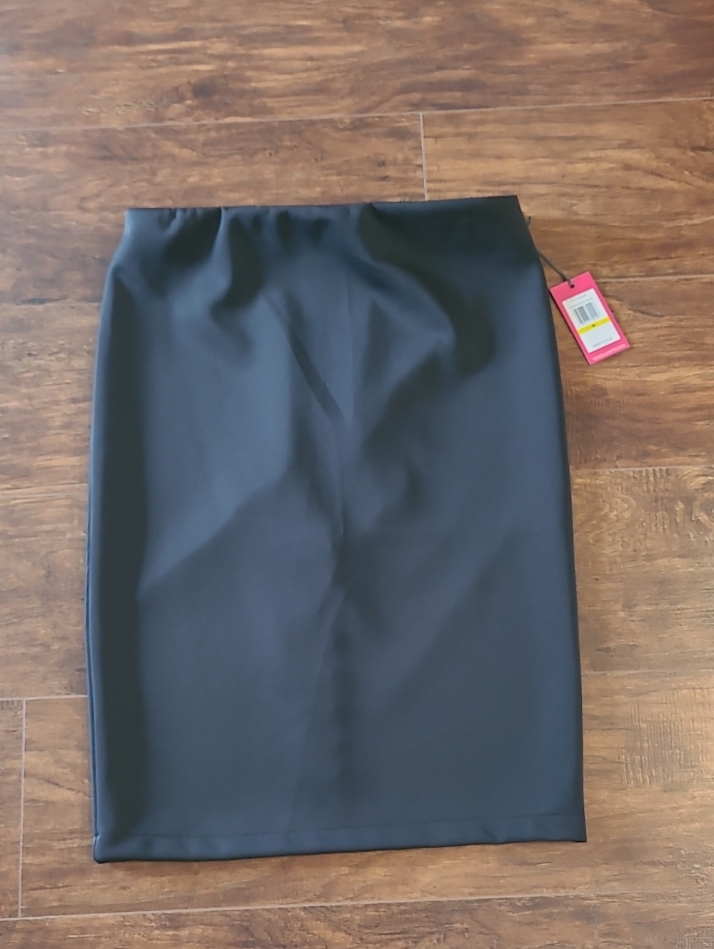Vince Camuto Black Pencil Skirt Zippwr In The Back Fully Operated Stretchy Sz M